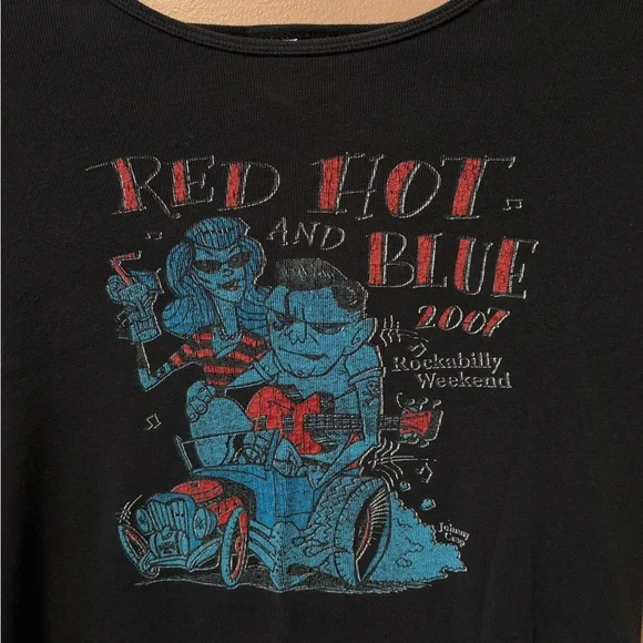 Y2K Black Graphic Tee - Picture 2 of 3